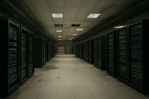 Abandoned data center Abandoned data center